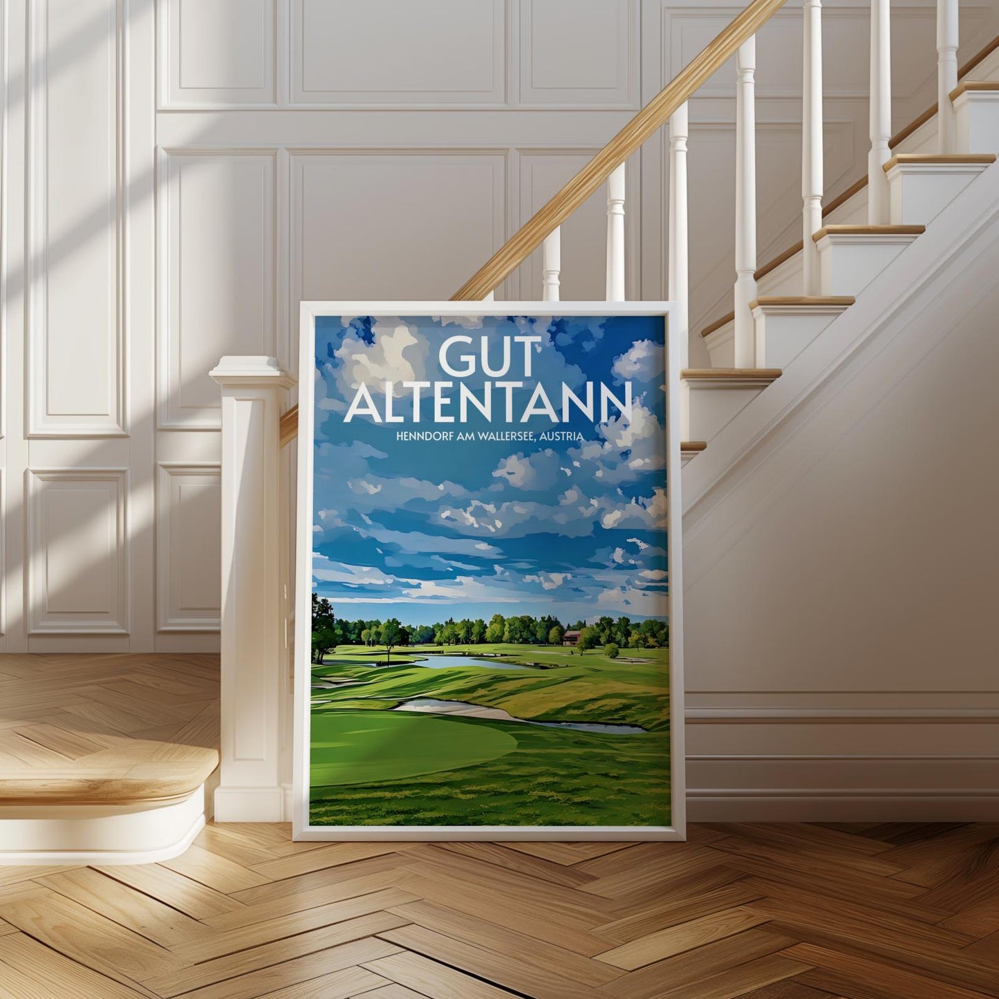 Gut Altentann Golf Course Poster Print Wall Art