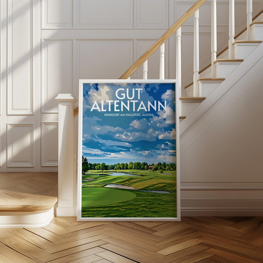 Gut Altentann Golf Course Poster Print Wall Art