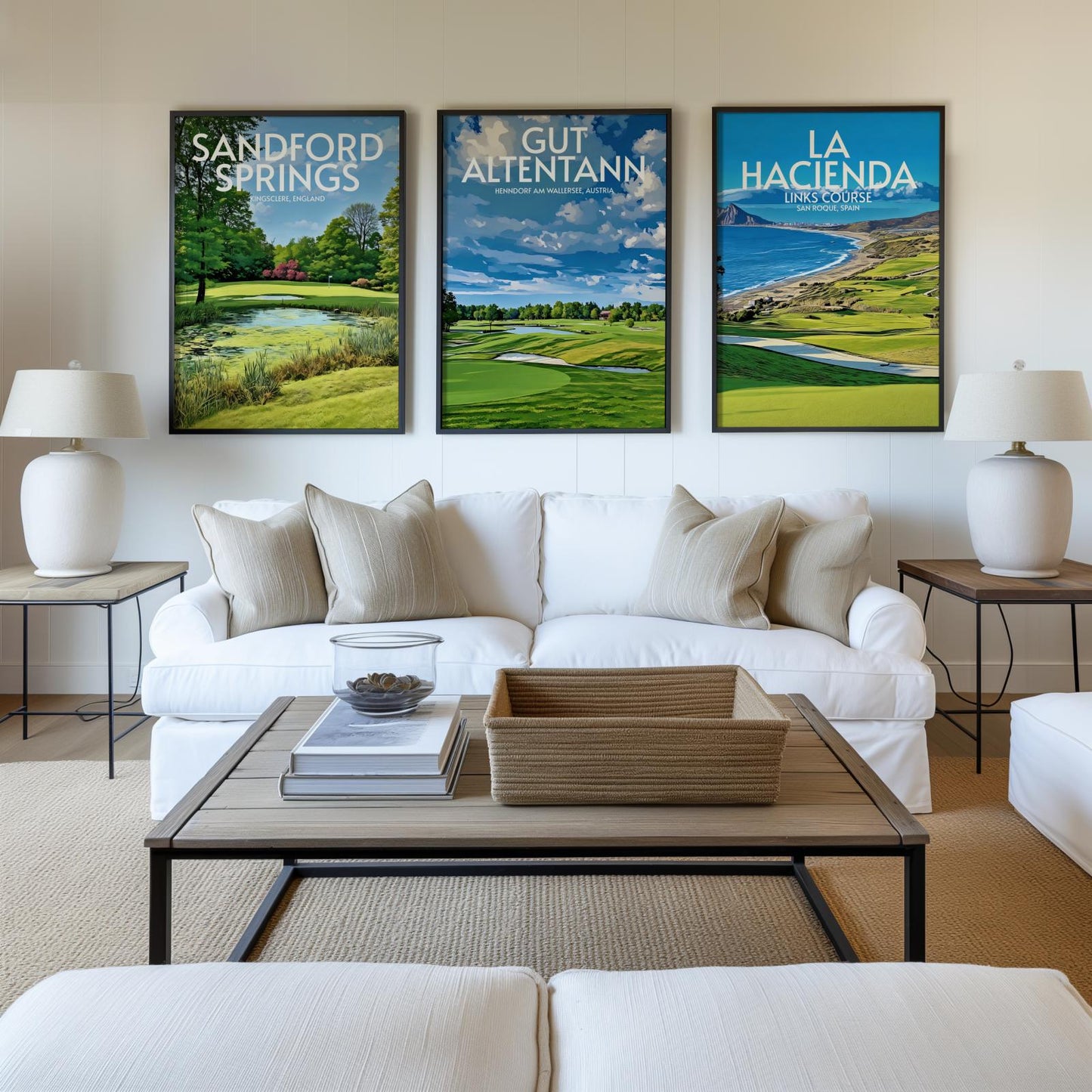 Gut Altentann Golf Course Poster Print Wall Art