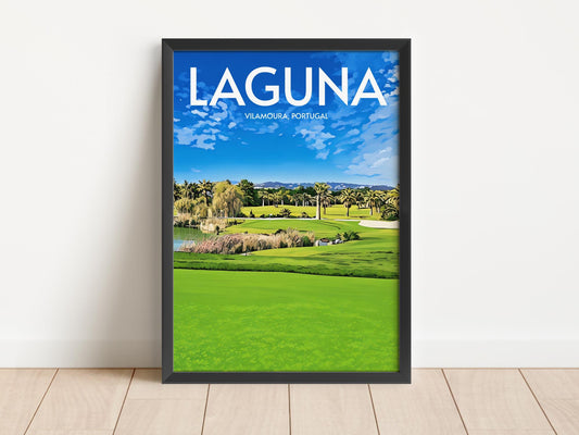 Laguna Golf Course Poster Print Wall Art