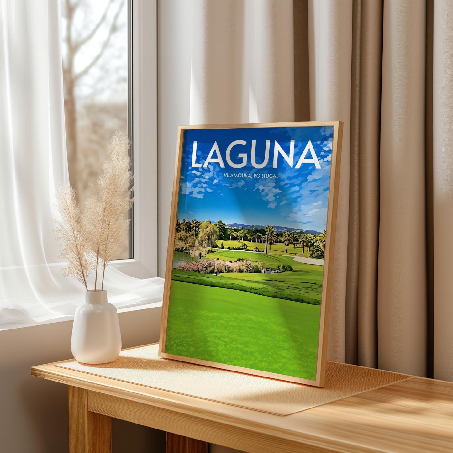 Laguna Golf Course Poster Print Wall Art