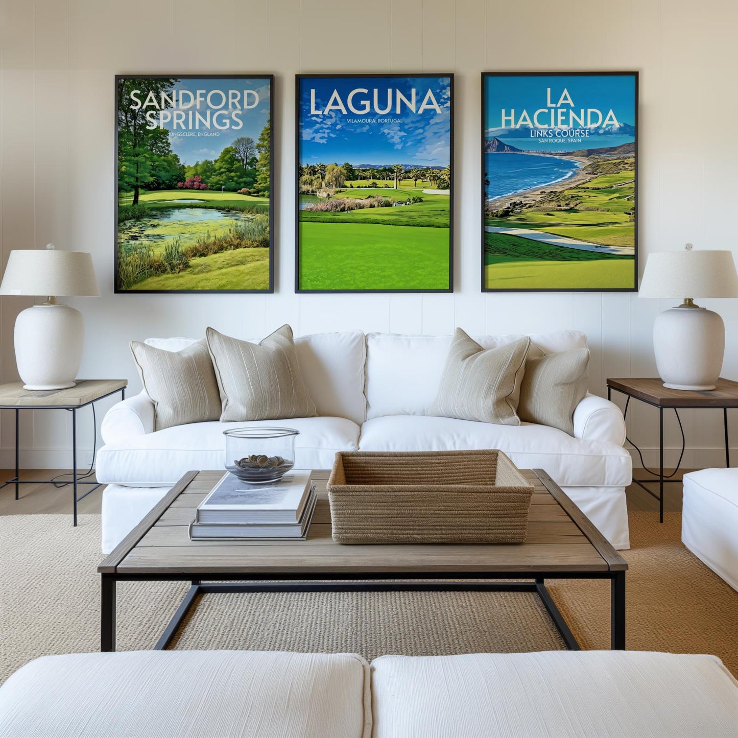 Laguna Golf Course Poster Print Wall Art