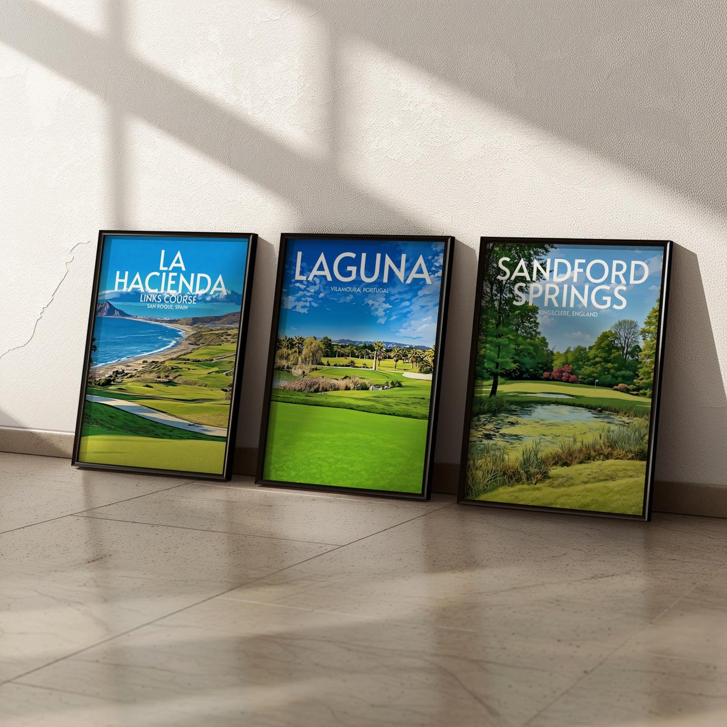 Laguna Golf Course Poster Print Wall Art