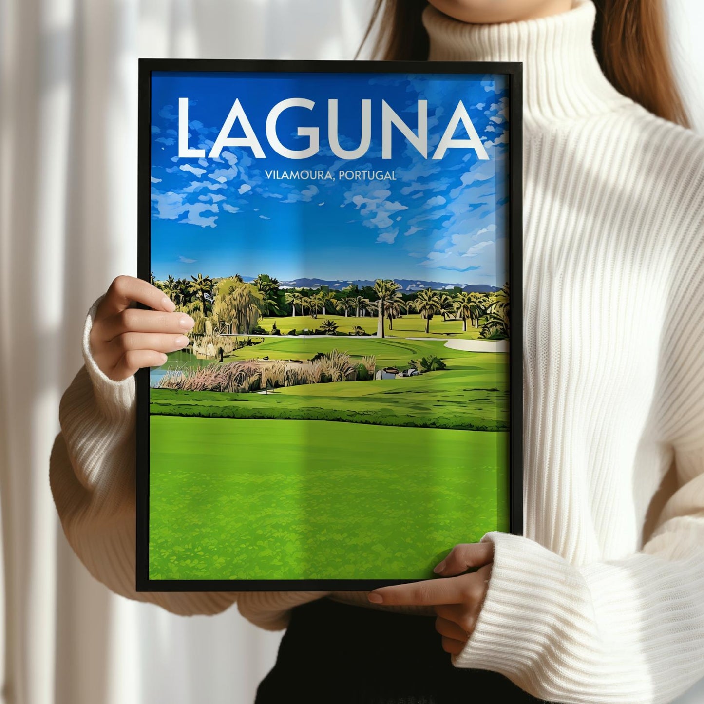 Laguna Golf Course Poster Print Wall Art