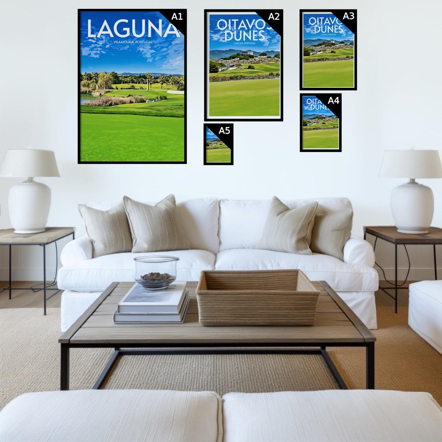 Laguna Golf Course Poster Print Wall Art