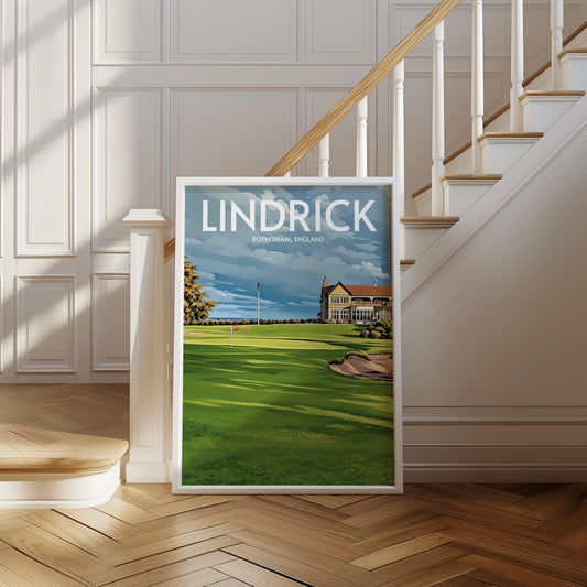 Lindrick Golf Course Poster Print Wall Art