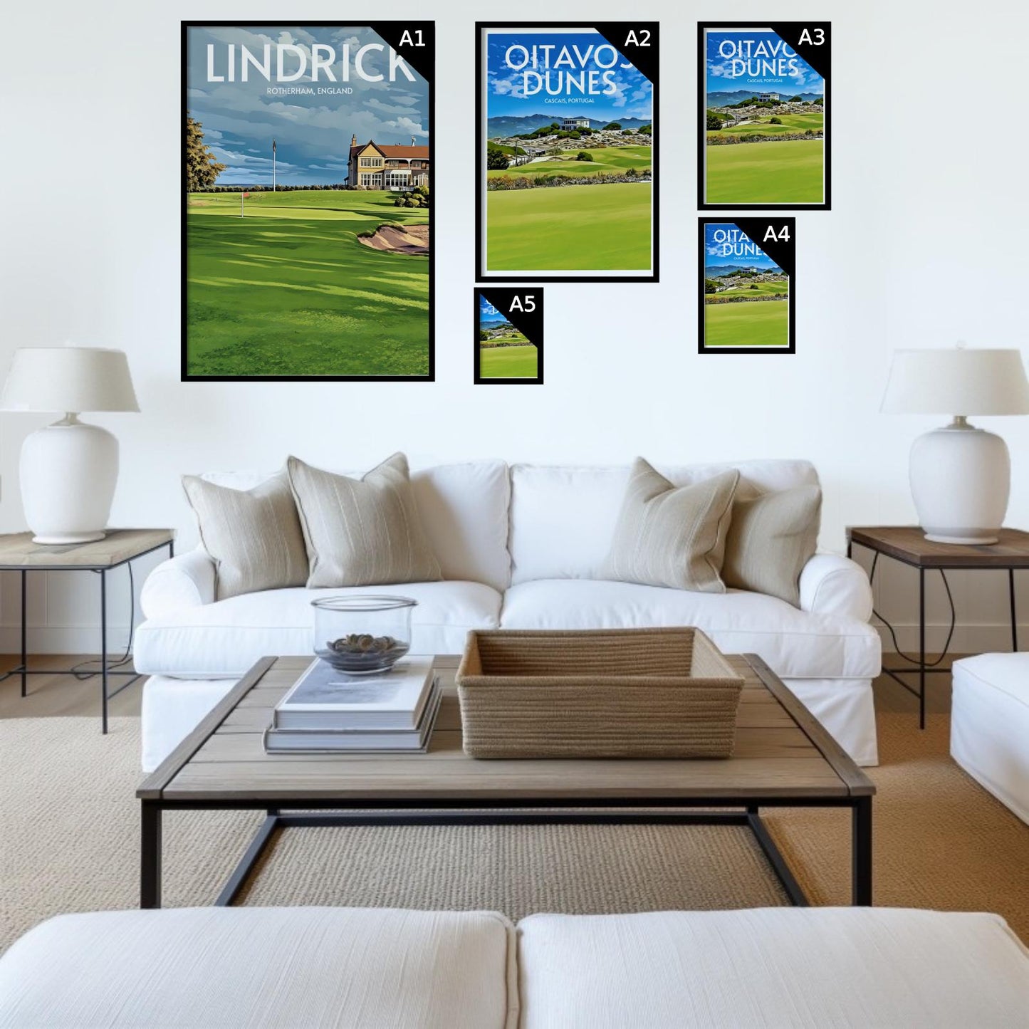 Lindrick Golf Course Poster Print Wall Art
