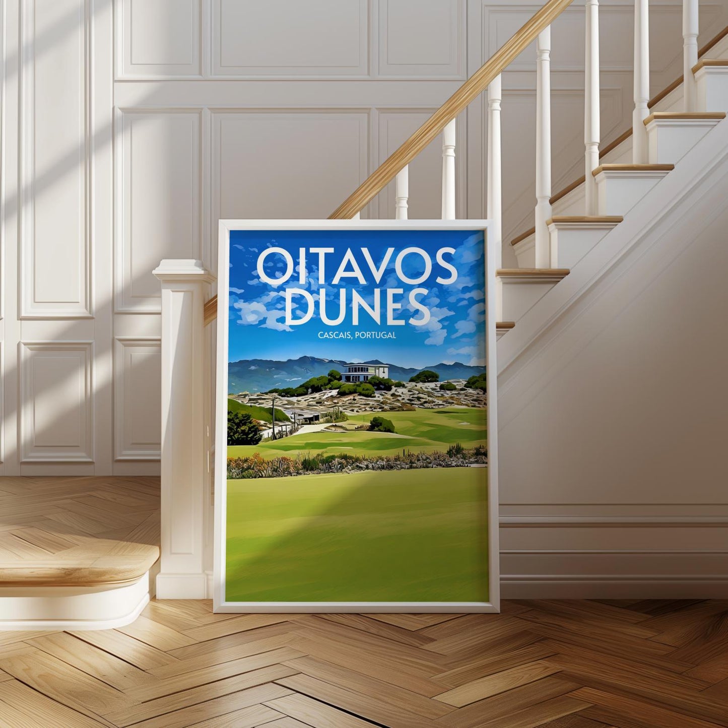 Oitavos Dunes Golf Course Poster Print Wall Art