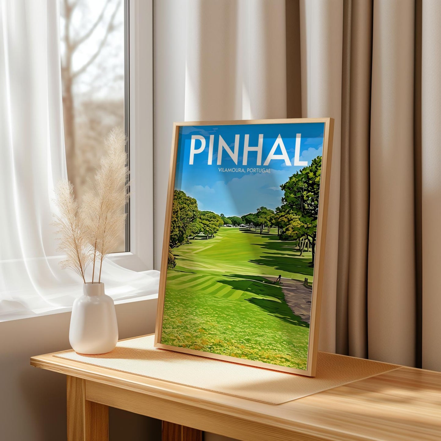 Pinhal Golf Course Poster Print Wall Art
