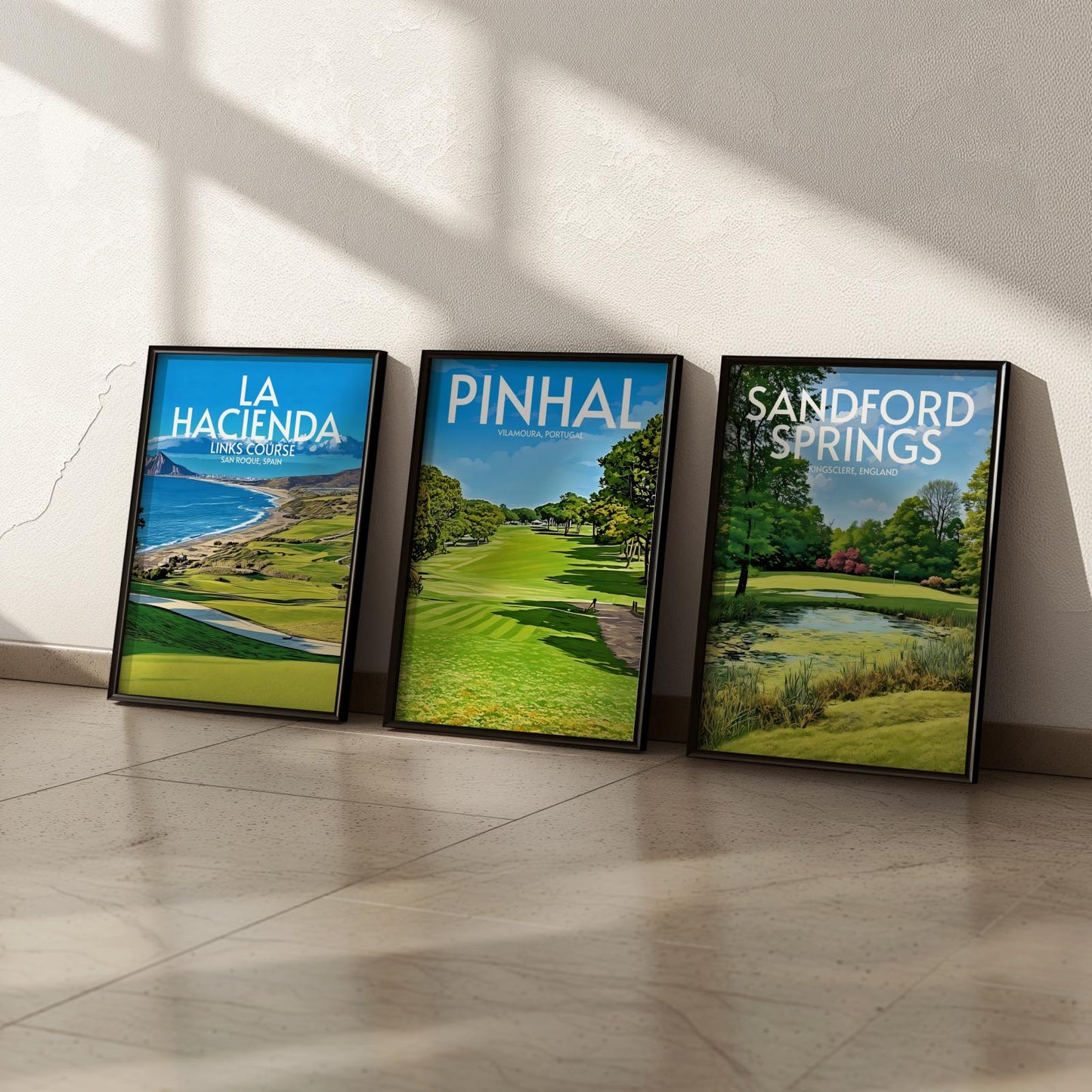 Pinhal Golf Course Poster Print Wall Art