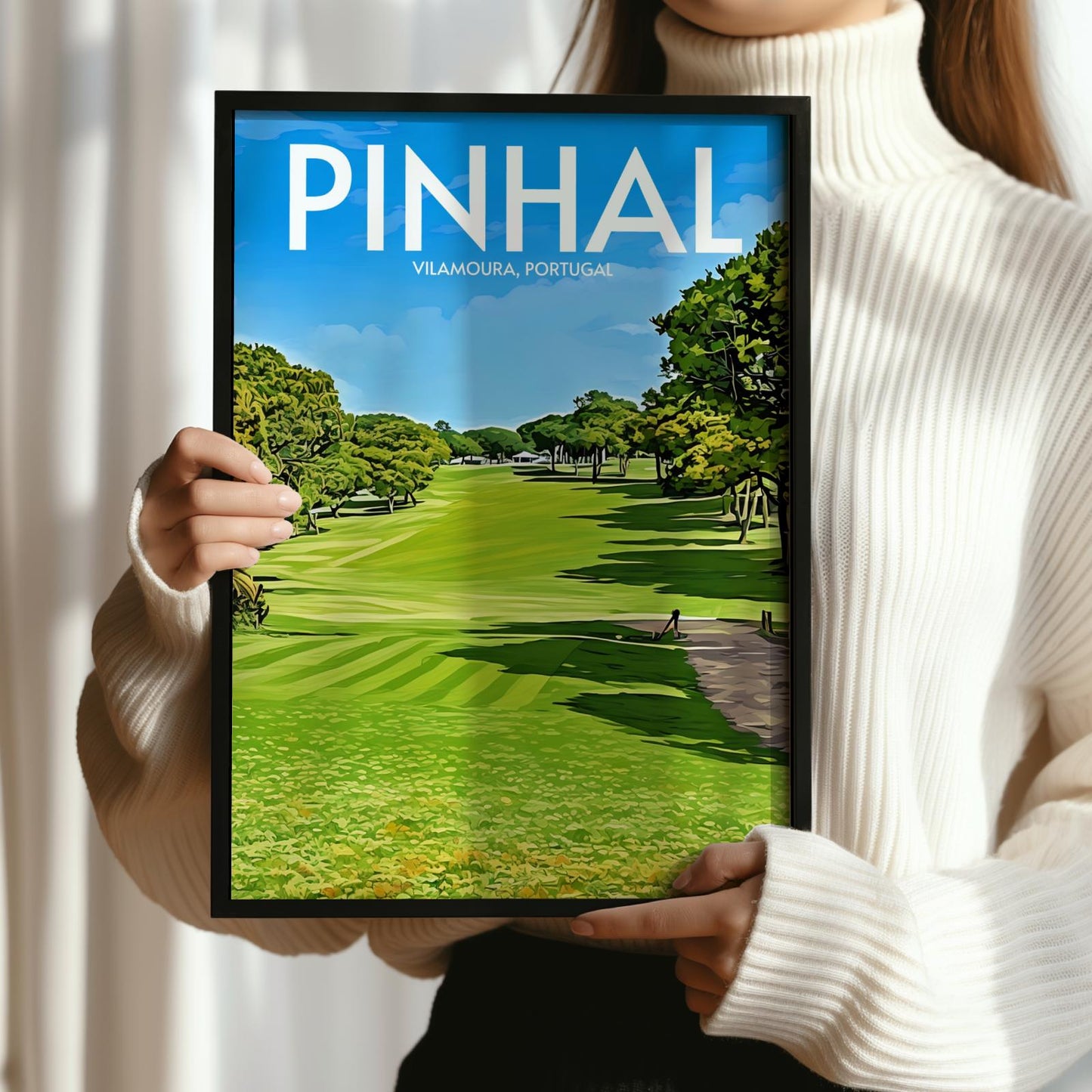 Pinhal Golf Course Poster Print Wall Art