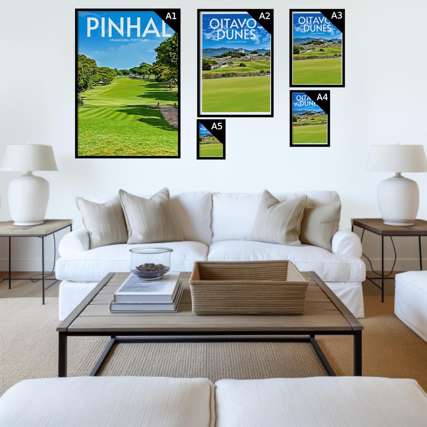 Pinhal Golf Course Poster Print Wall Art