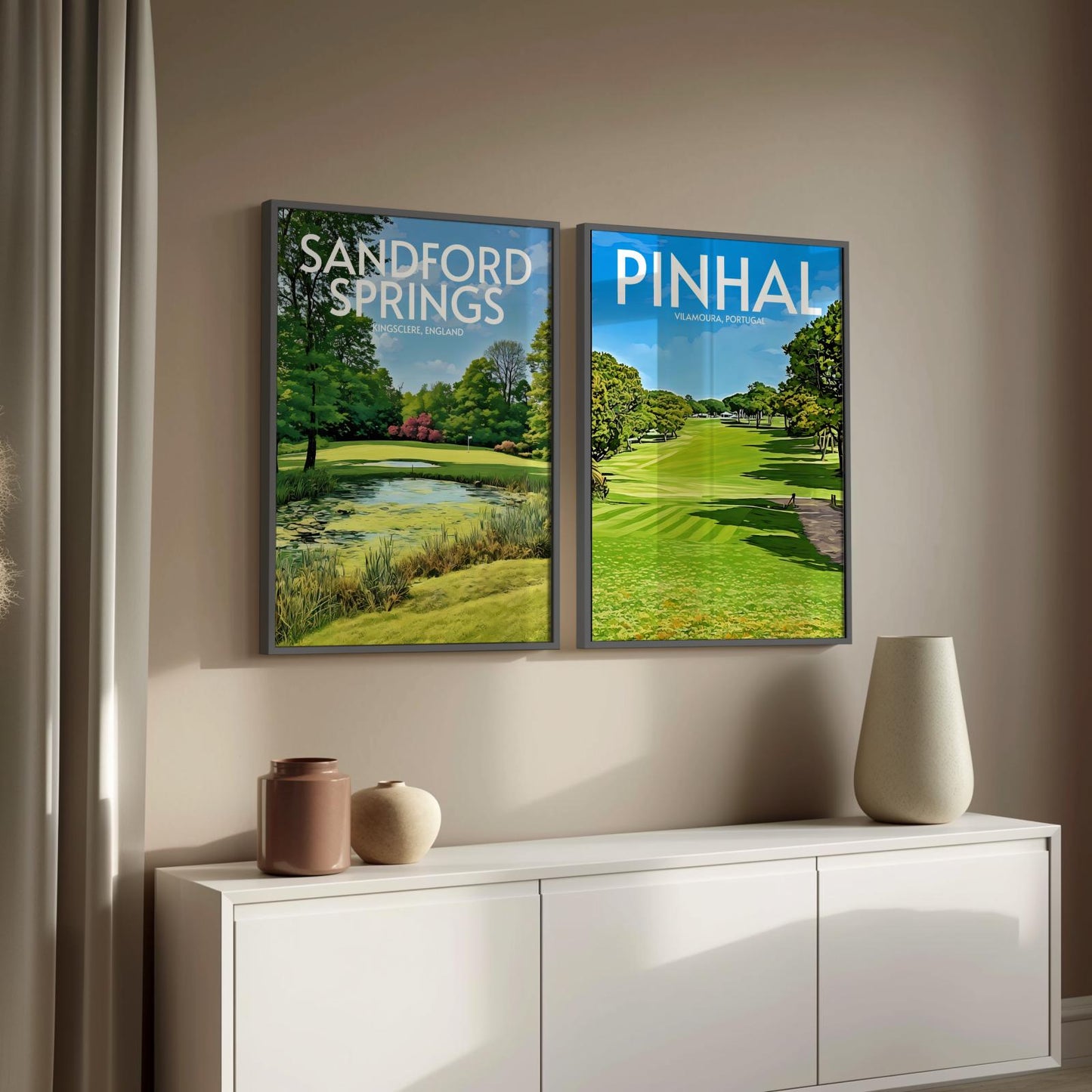 Pinhal Golf Course Poster Print Wall Art