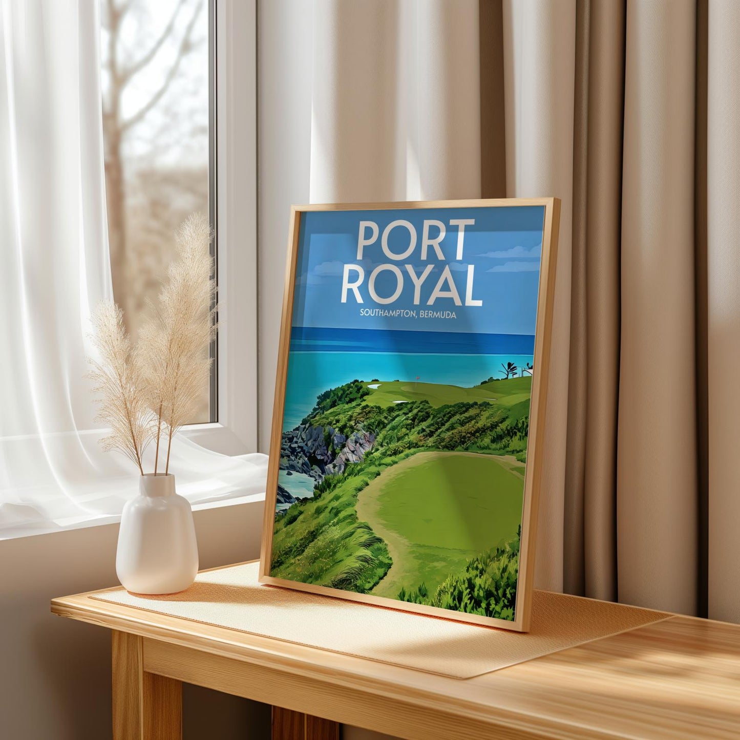 Port Royal Golf Course Poster Print Wall Art