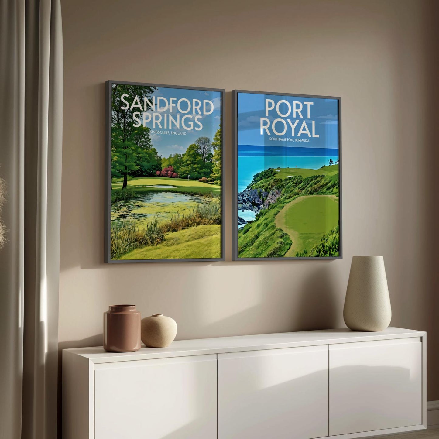 Port Royal Golf Course Poster Print Wall Art