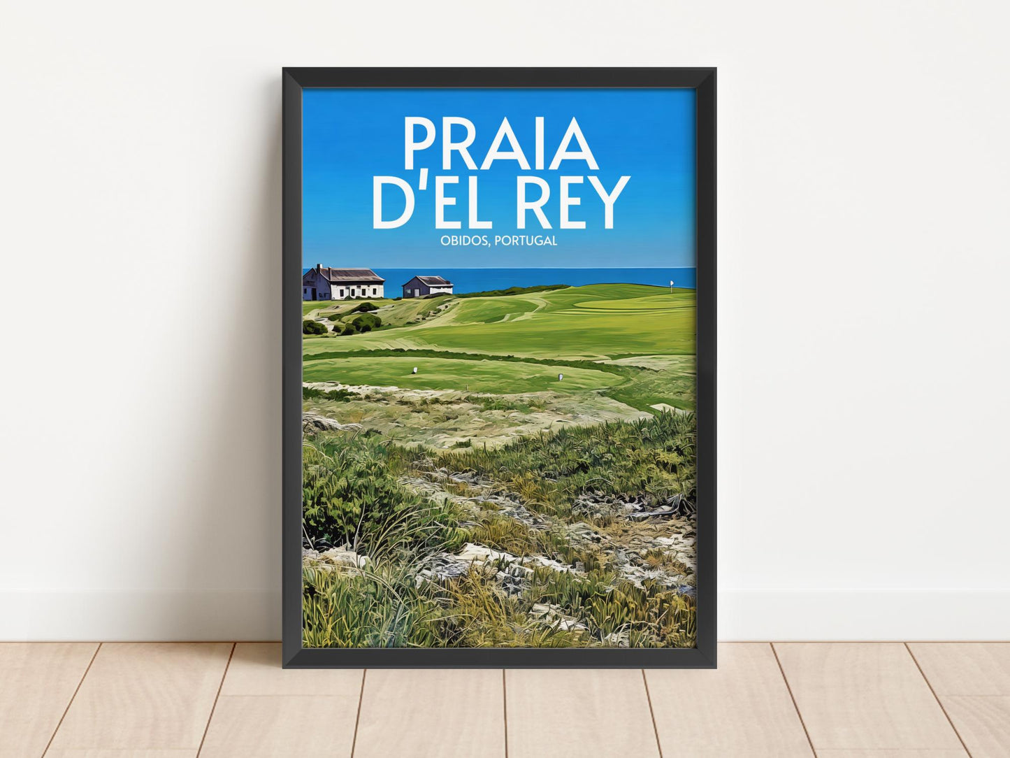 Praia Del Rey Golf Course Poster Print Wall Art