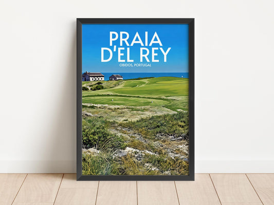 Praia Del Rey Golf Course Poster Print Wall Art