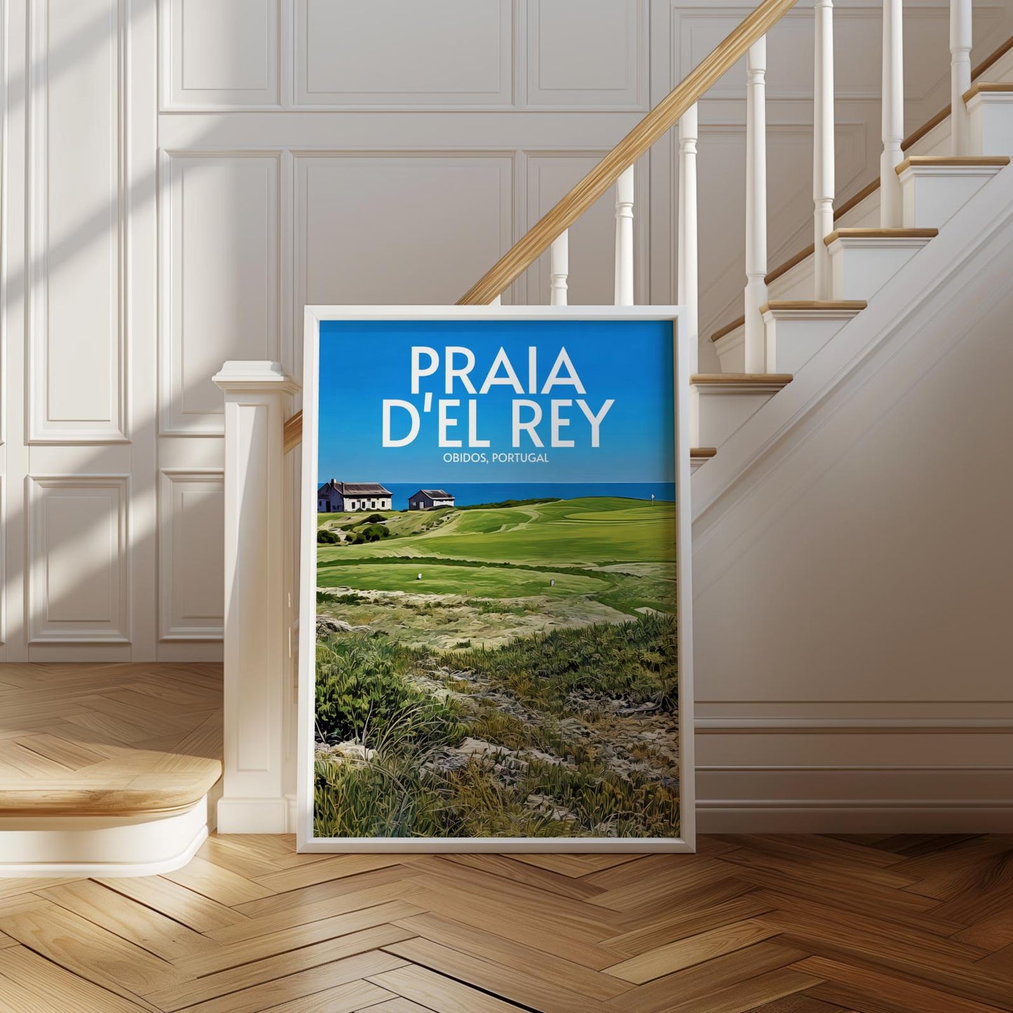 Praia Del Rey Golf Course Poster Print Wall Art