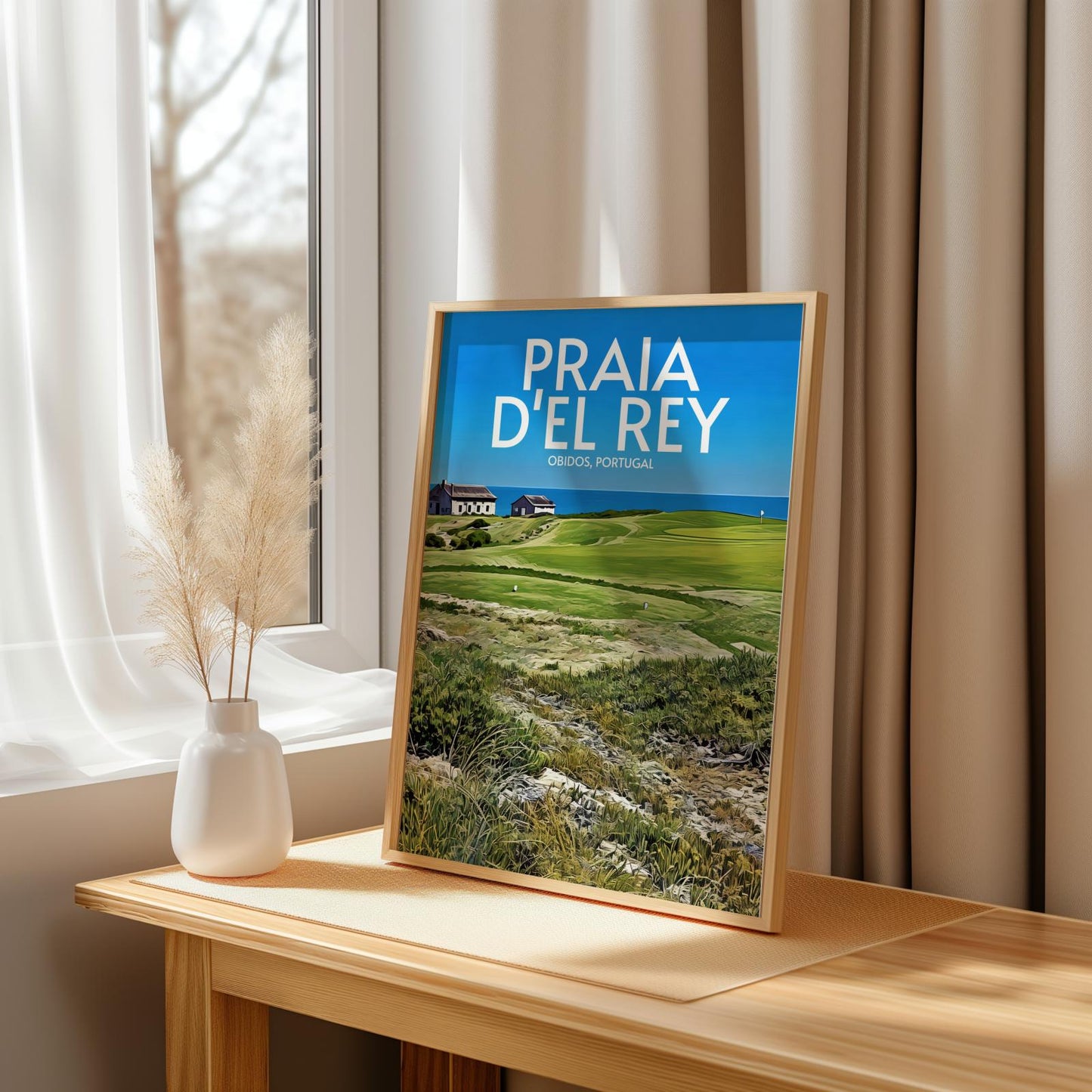 Praia Del Rey Golf Course Poster Print Wall Art