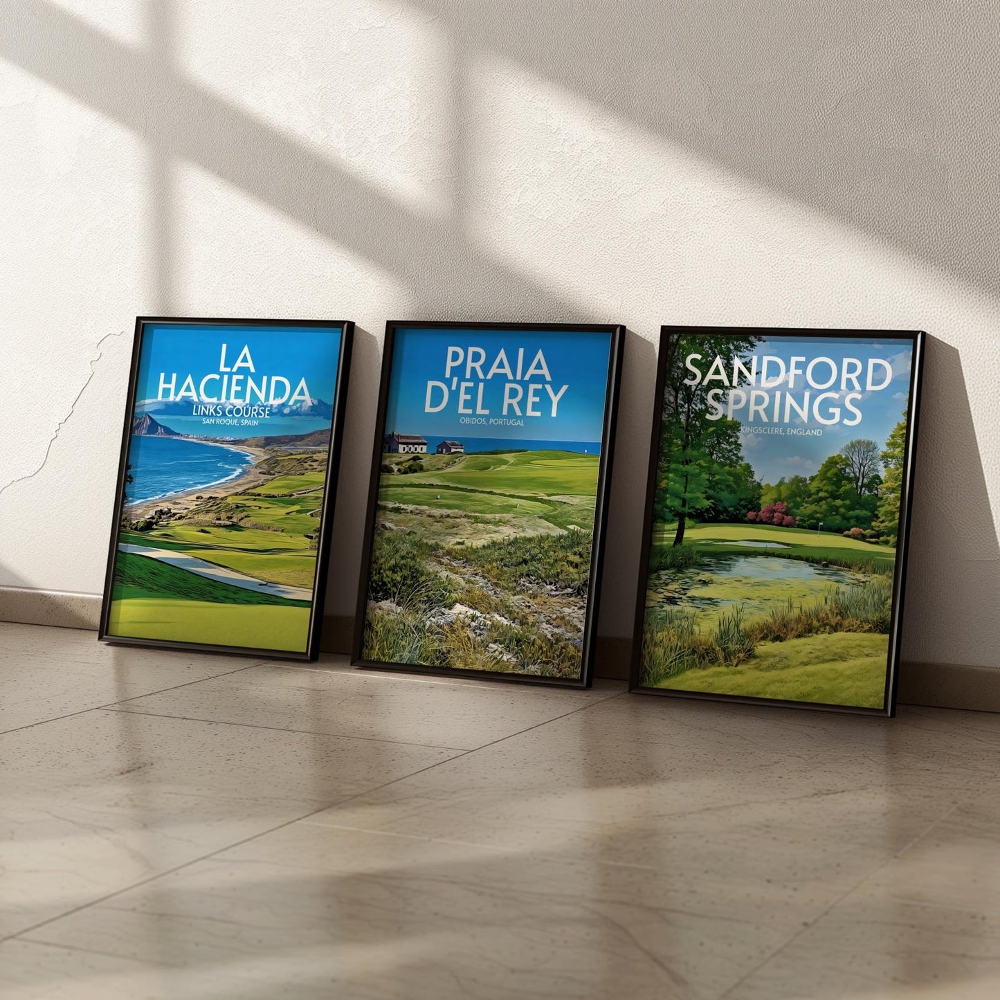 Praia Del Rey Golf Course Poster Print Wall Art