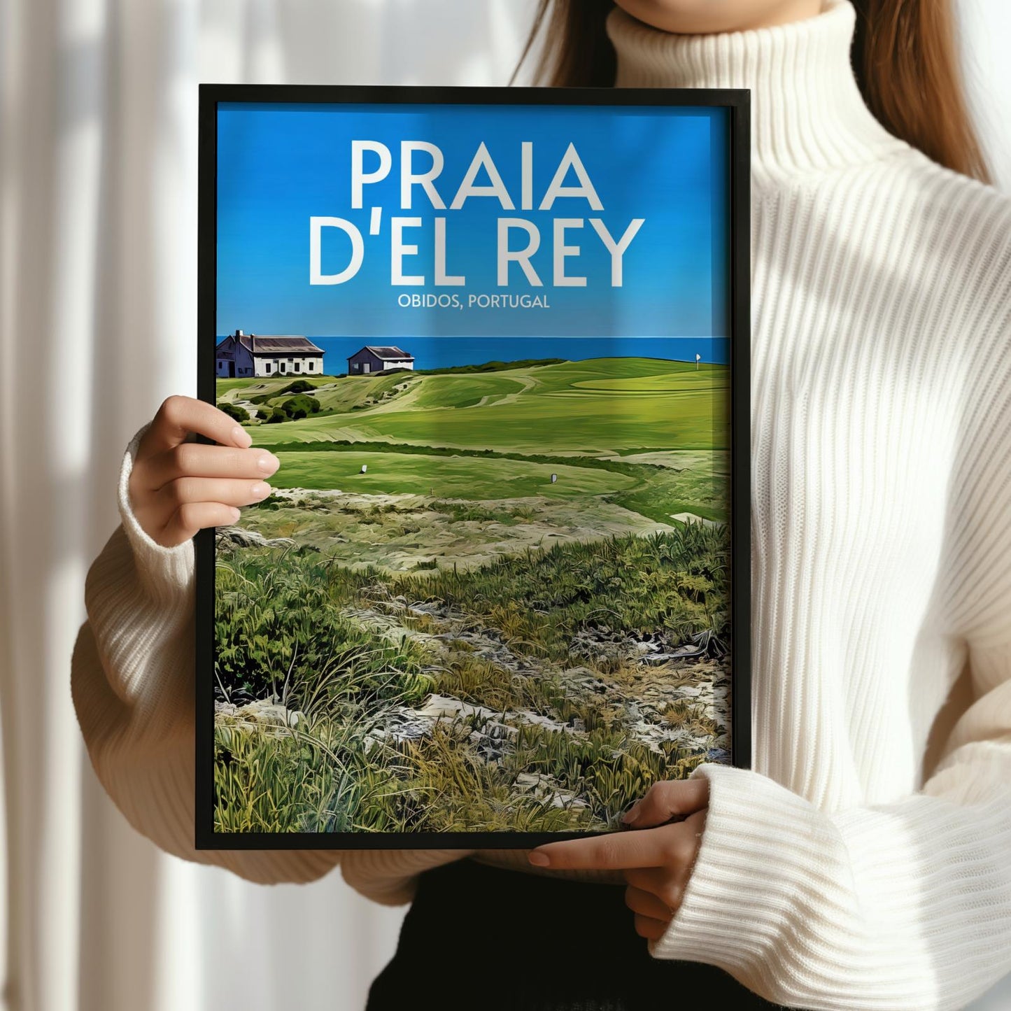 Praia Del Rey Golf Course Poster Print Wall Art