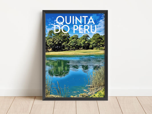 Quinta do Peru Golf Course Poster Print Wall Art