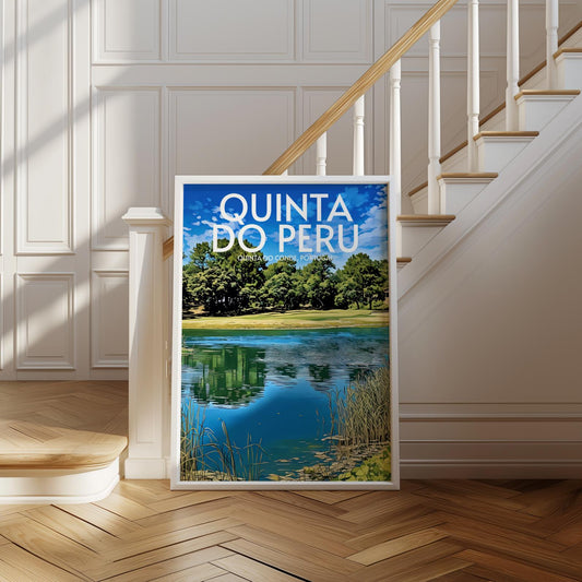 Quinta do Peru Golf Course Poster Print Wall Art