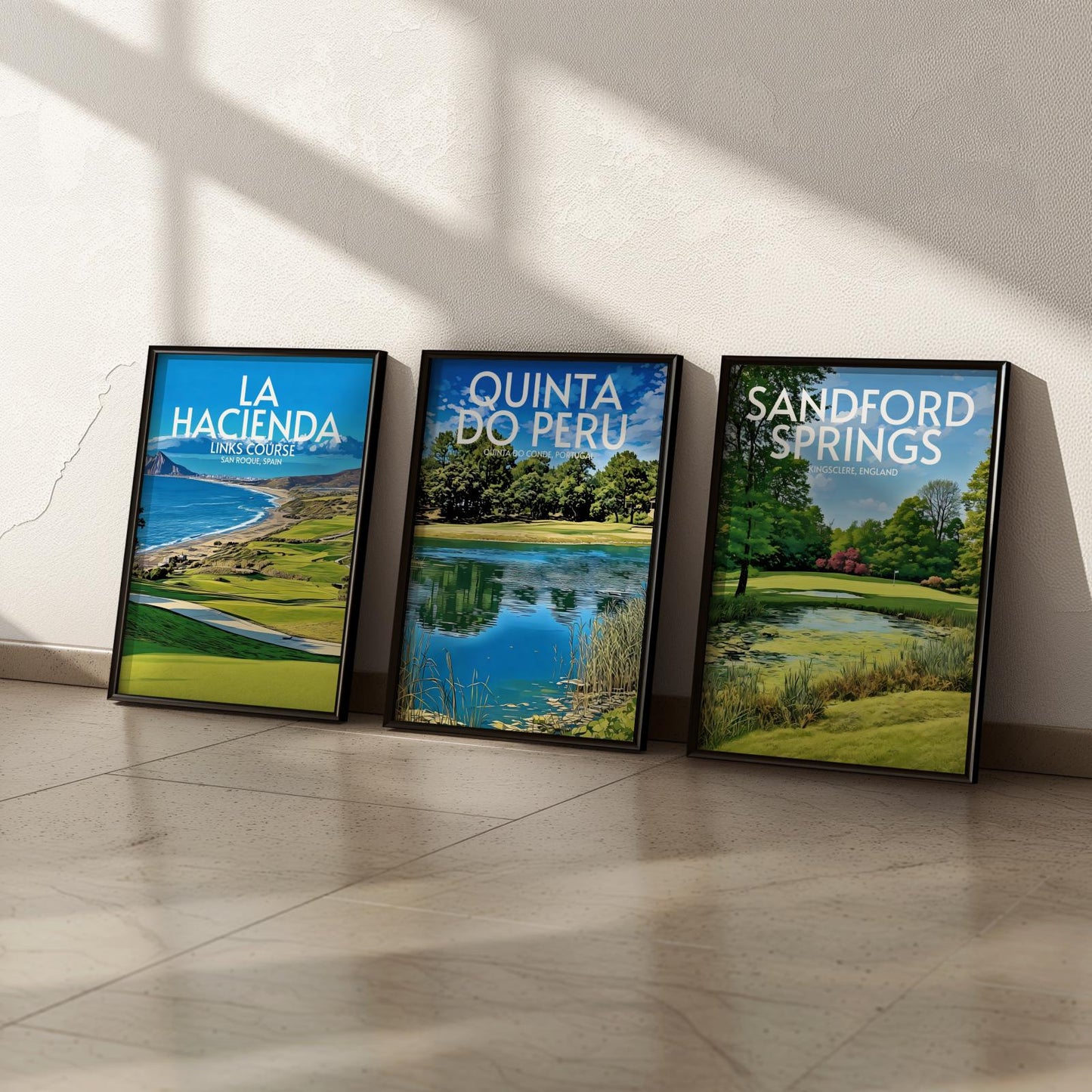 Quinta do Peru Golf Course Poster Print Wall Art