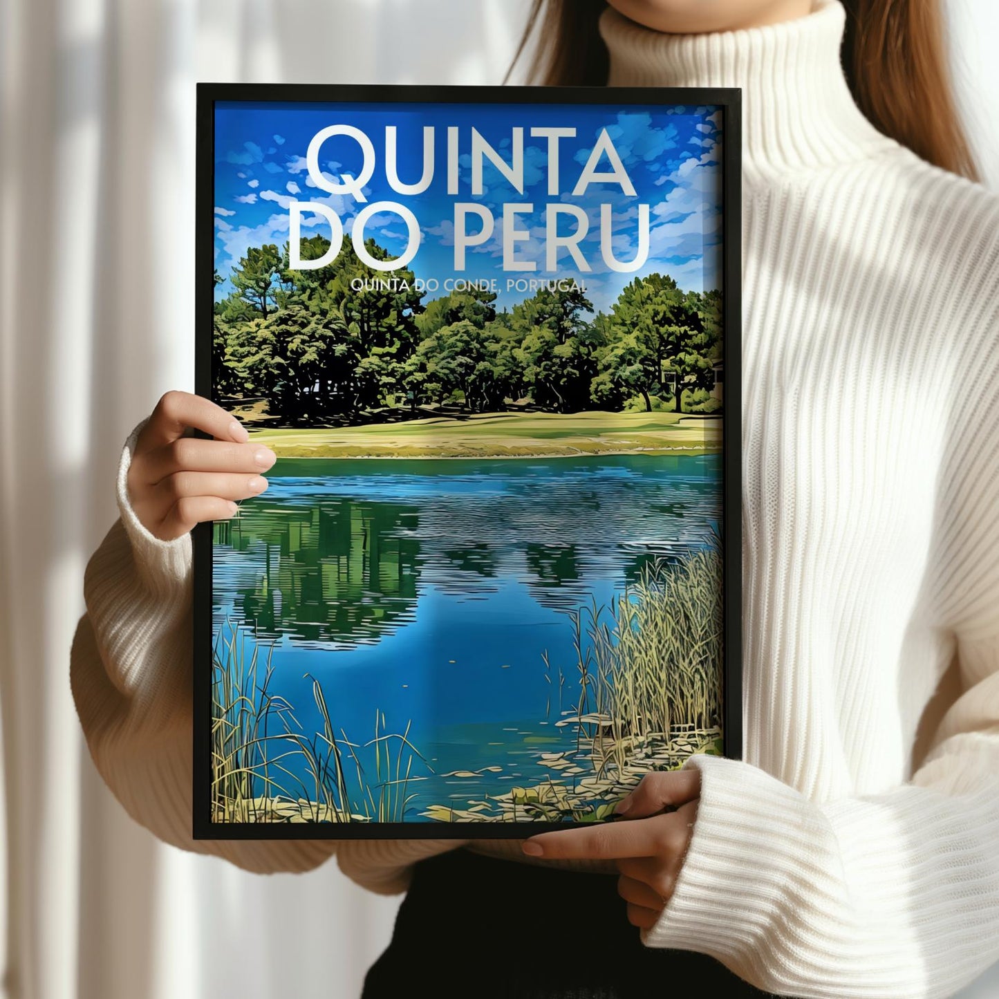 Quinta do Peru Golf Course Poster Print Wall Art