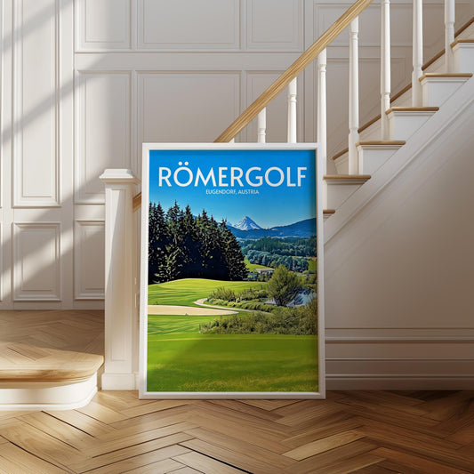 Römergolf Golf Course Poster Print Wall Art