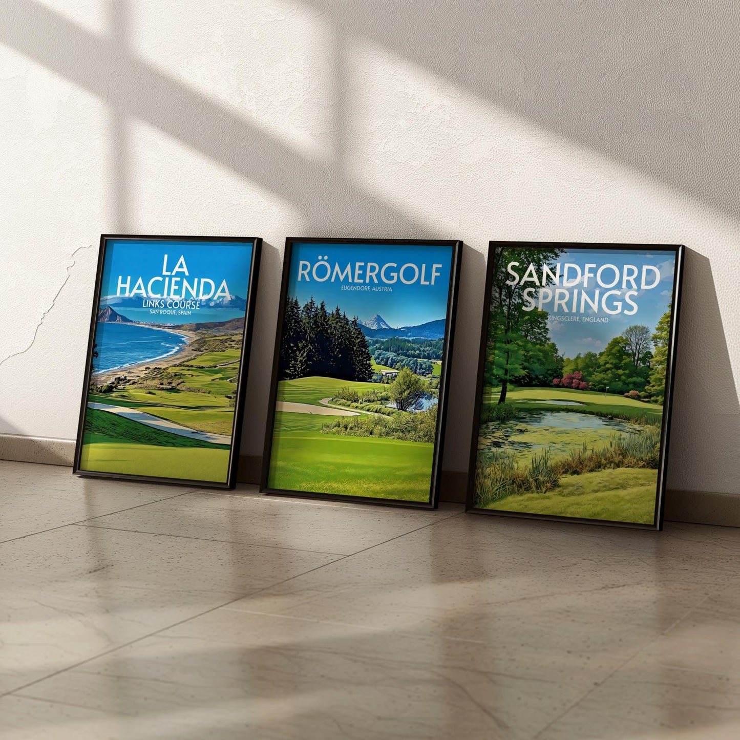 Römergolf Golf Course Poster Print Wall Art