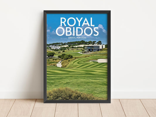 Royal Obidos Golf Course Poster Print Wall Art