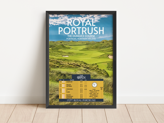 Royal Portrush - Open Edition -  Golf Course Poster Print Wall Art