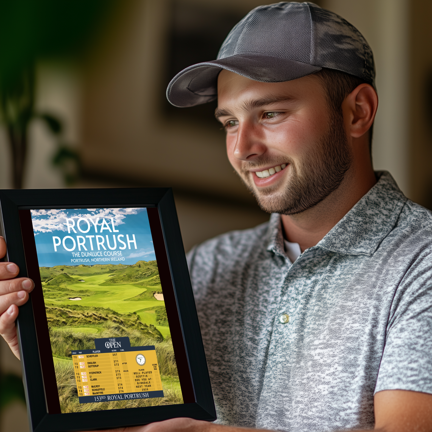 Royal Portrush - Open Edition -  Golf Course Poster Print Wall Art