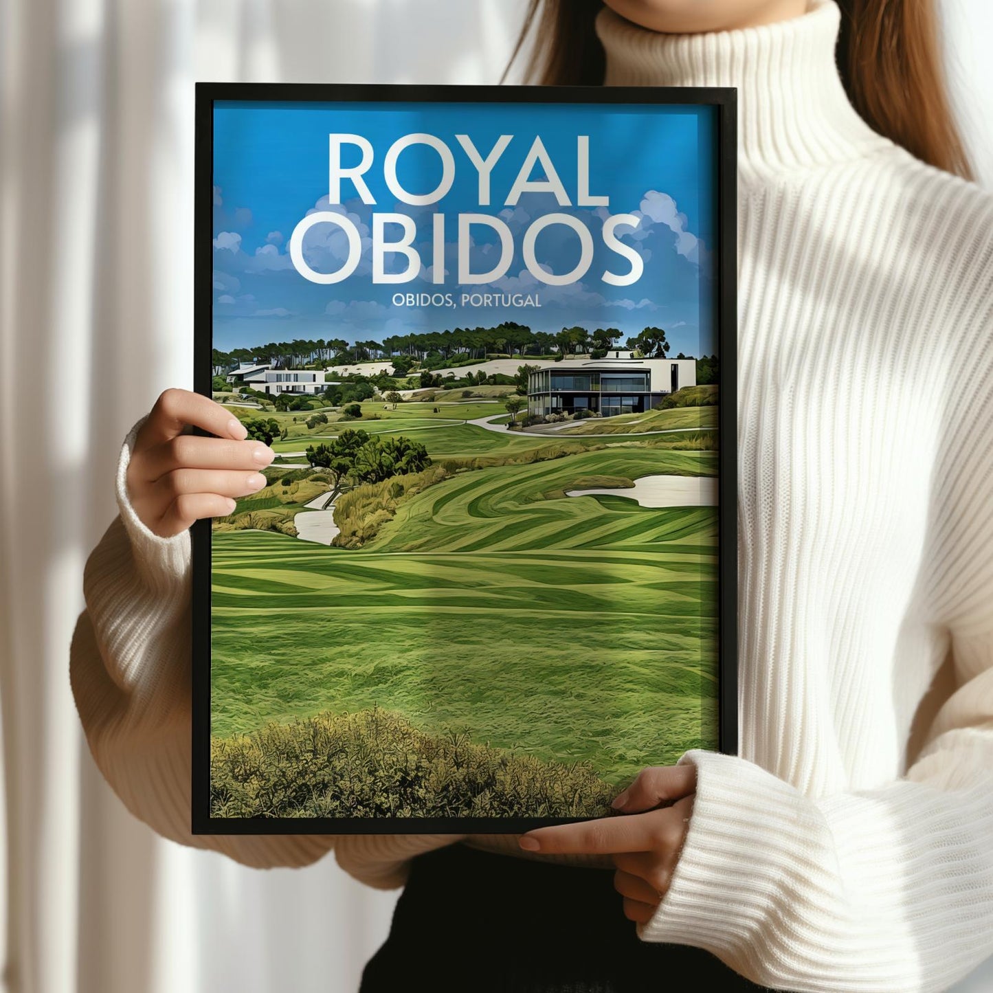 Royal Obidos Golf Course Poster Print Wall Art