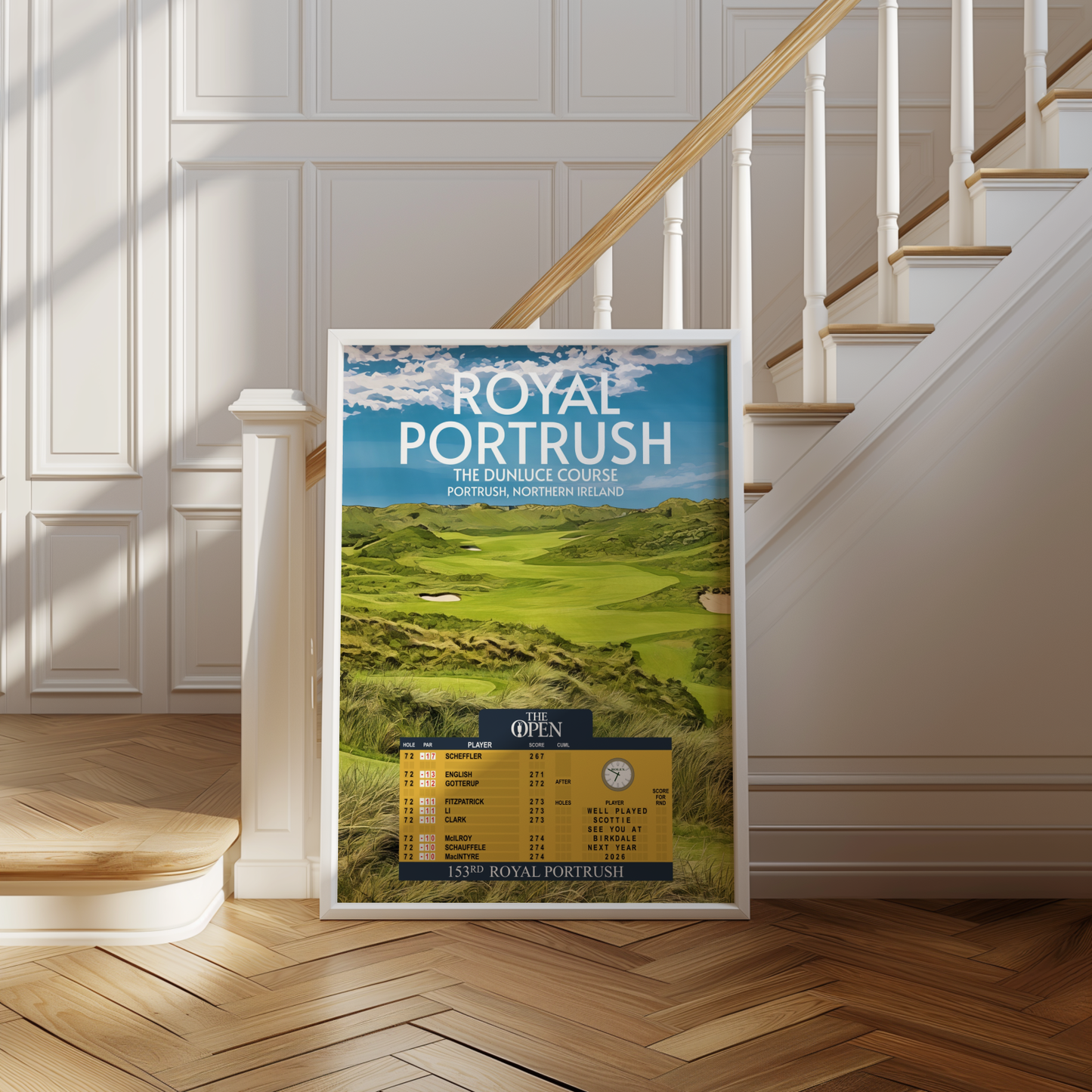Royal Portrush - Open Edition -  Golf Course Poster Print Wall Art