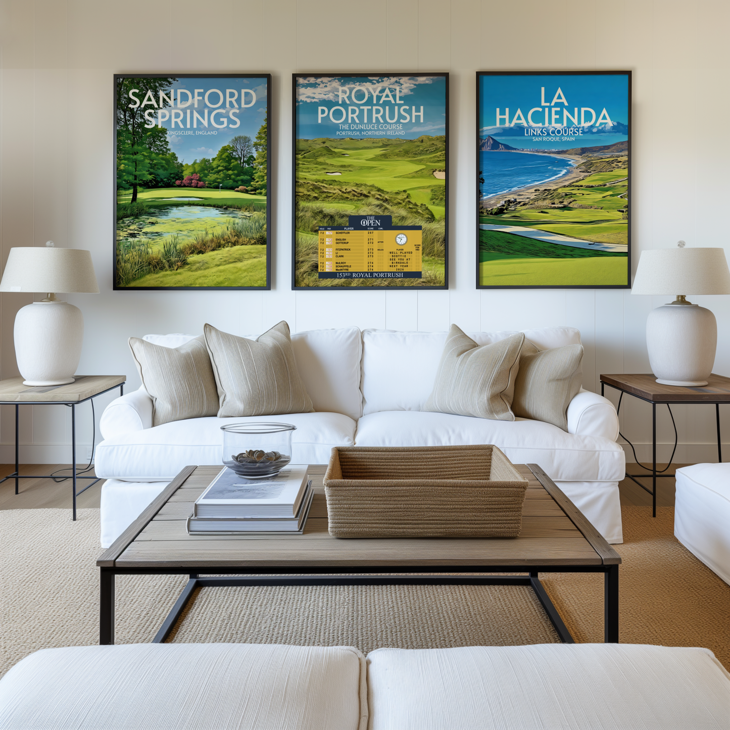 Royal Portrush - Open Edition -  Golf Course Poster Print Wall Art