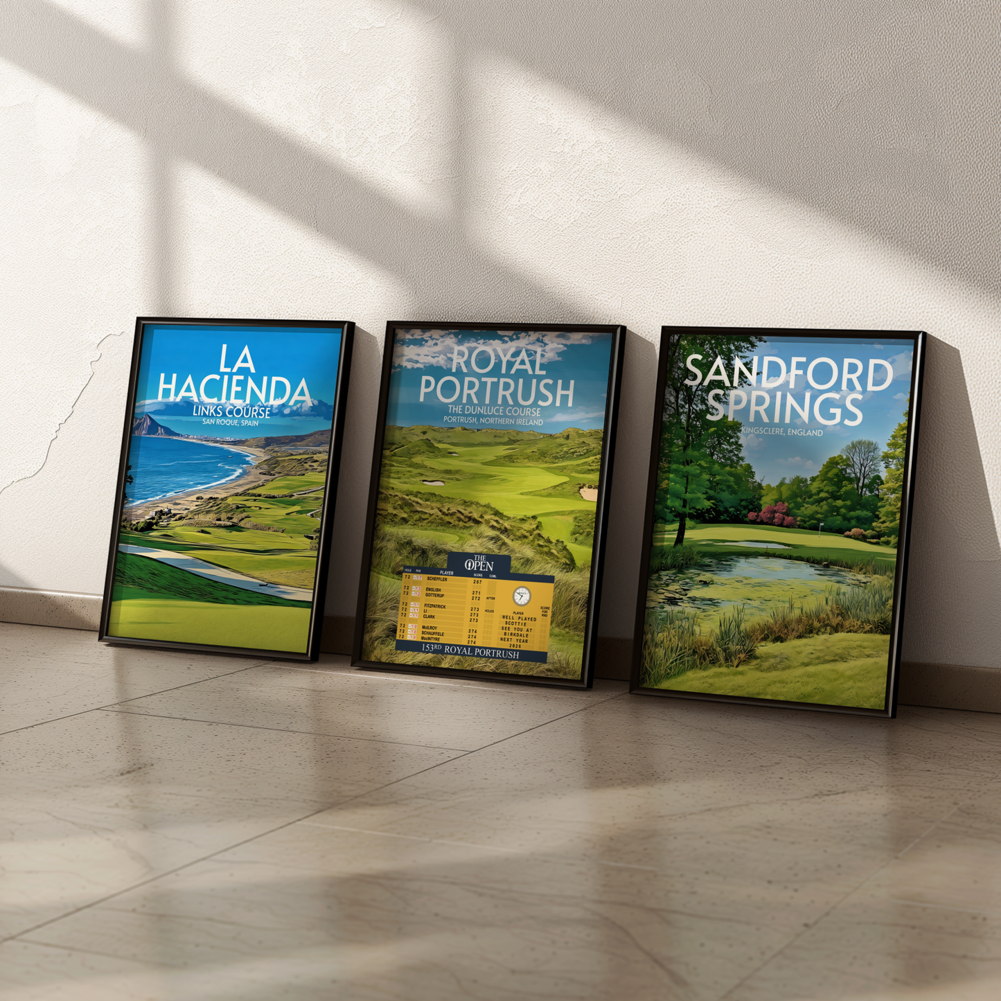 Royal Portrush - Open Edition -  Golf Course Poster Print Wall Art