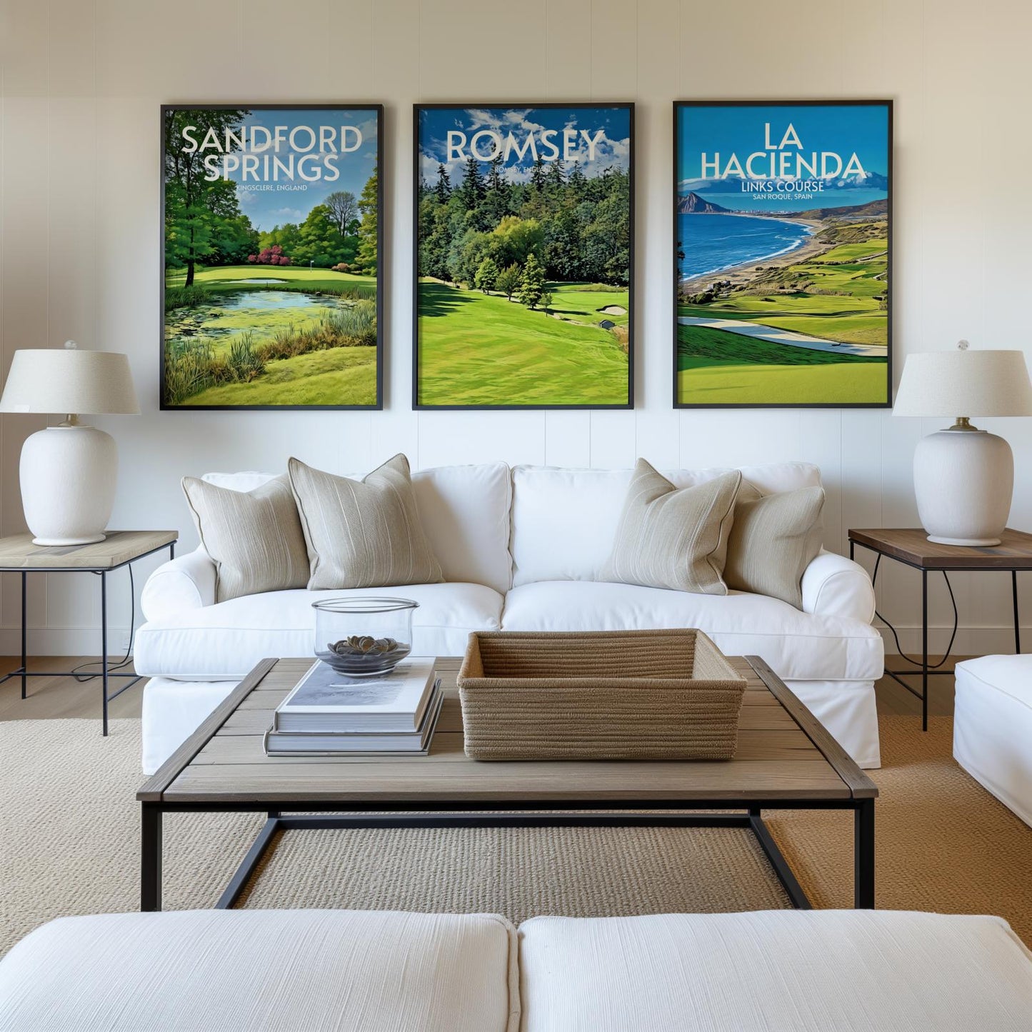 Romsey Golf Course Poster Print Wall Art