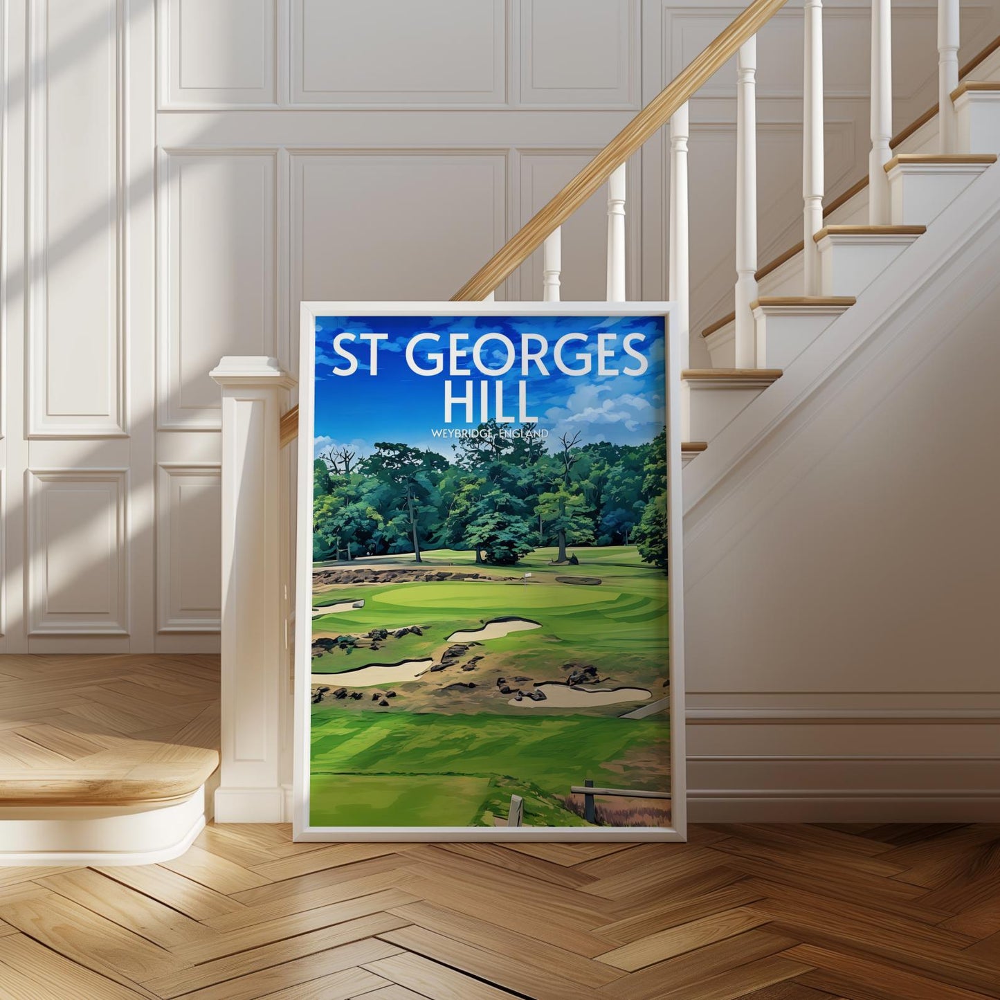 St George's Hill Golf Course Poster Print Wall Art