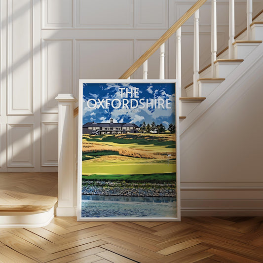 The Oxfordshire Golf Course Poster Print Wall Art