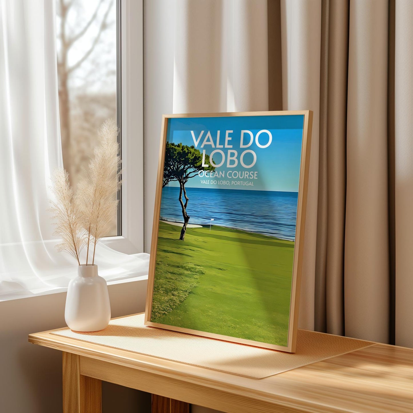 Vale do Lobo Ocean Golf Course Poster Print Wall Art