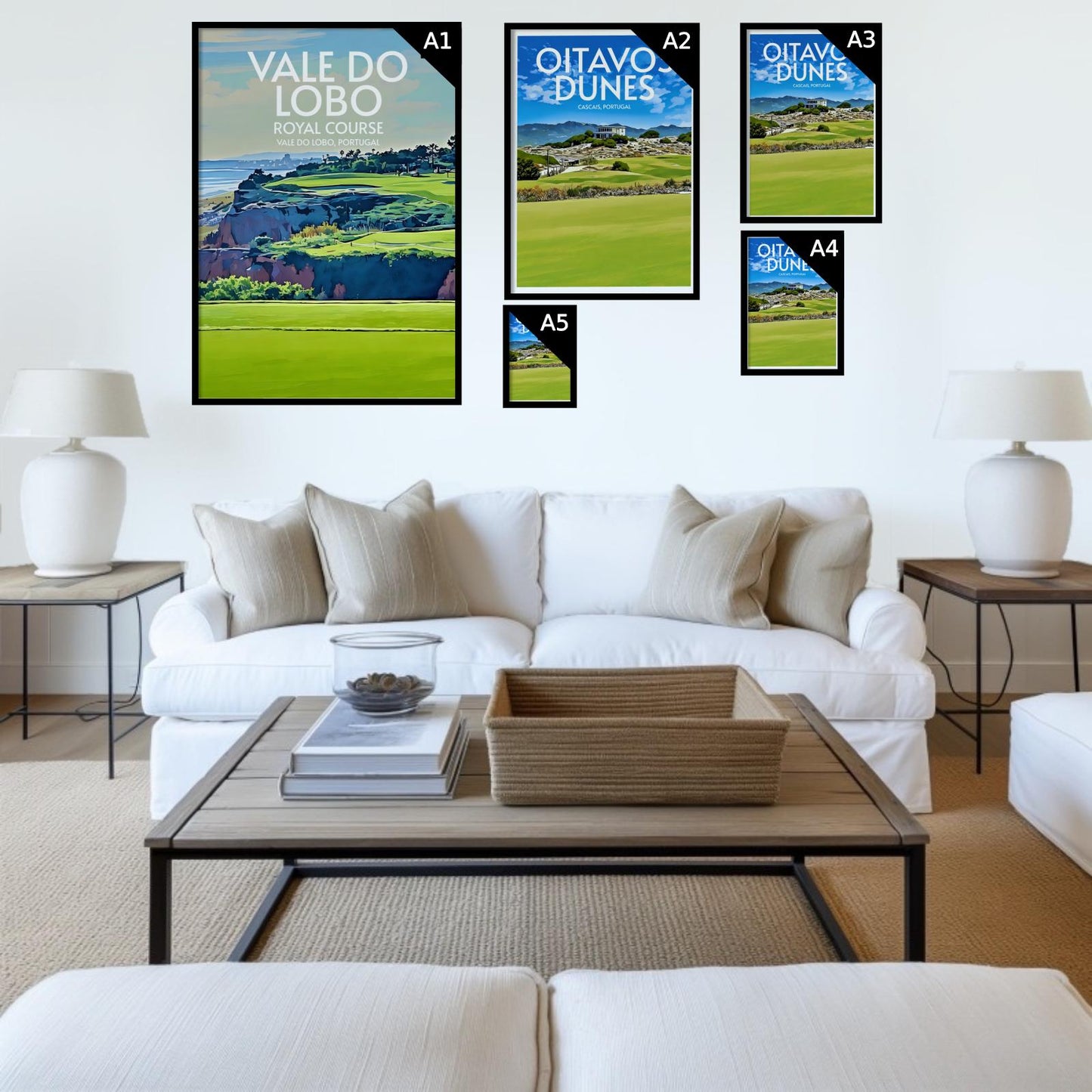 Vale do Lobo Royal Golf Course Poster Print Wall Art