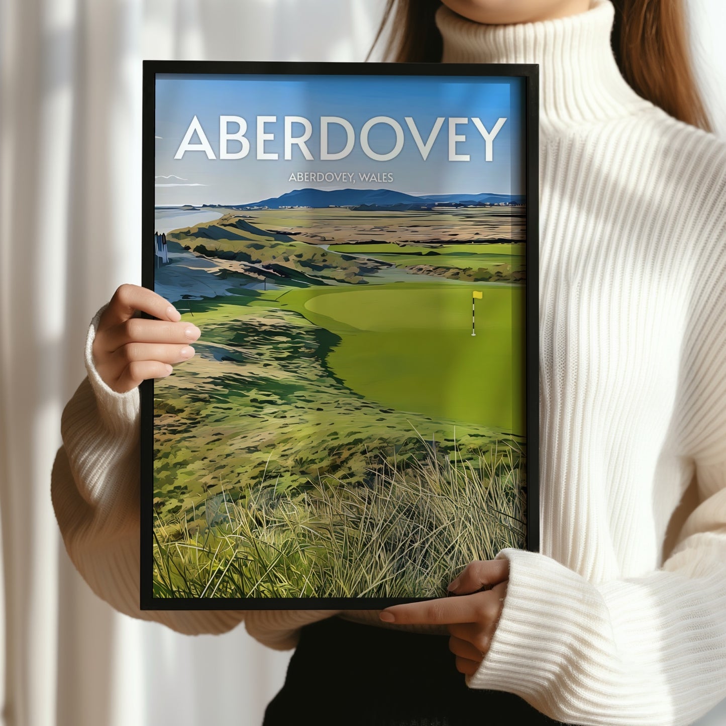 Aberdovey Golf Course Print