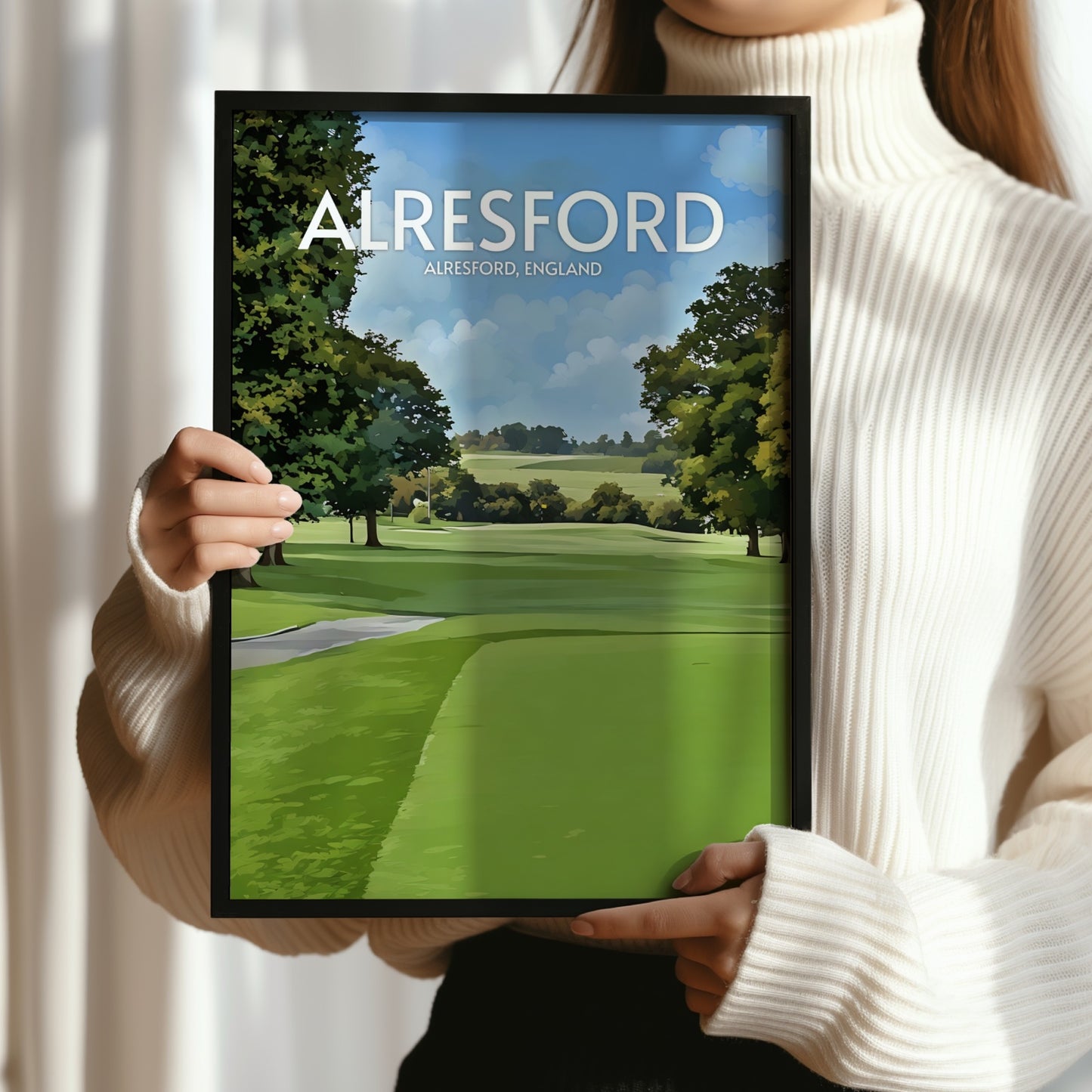 Alresford Golf Course Print