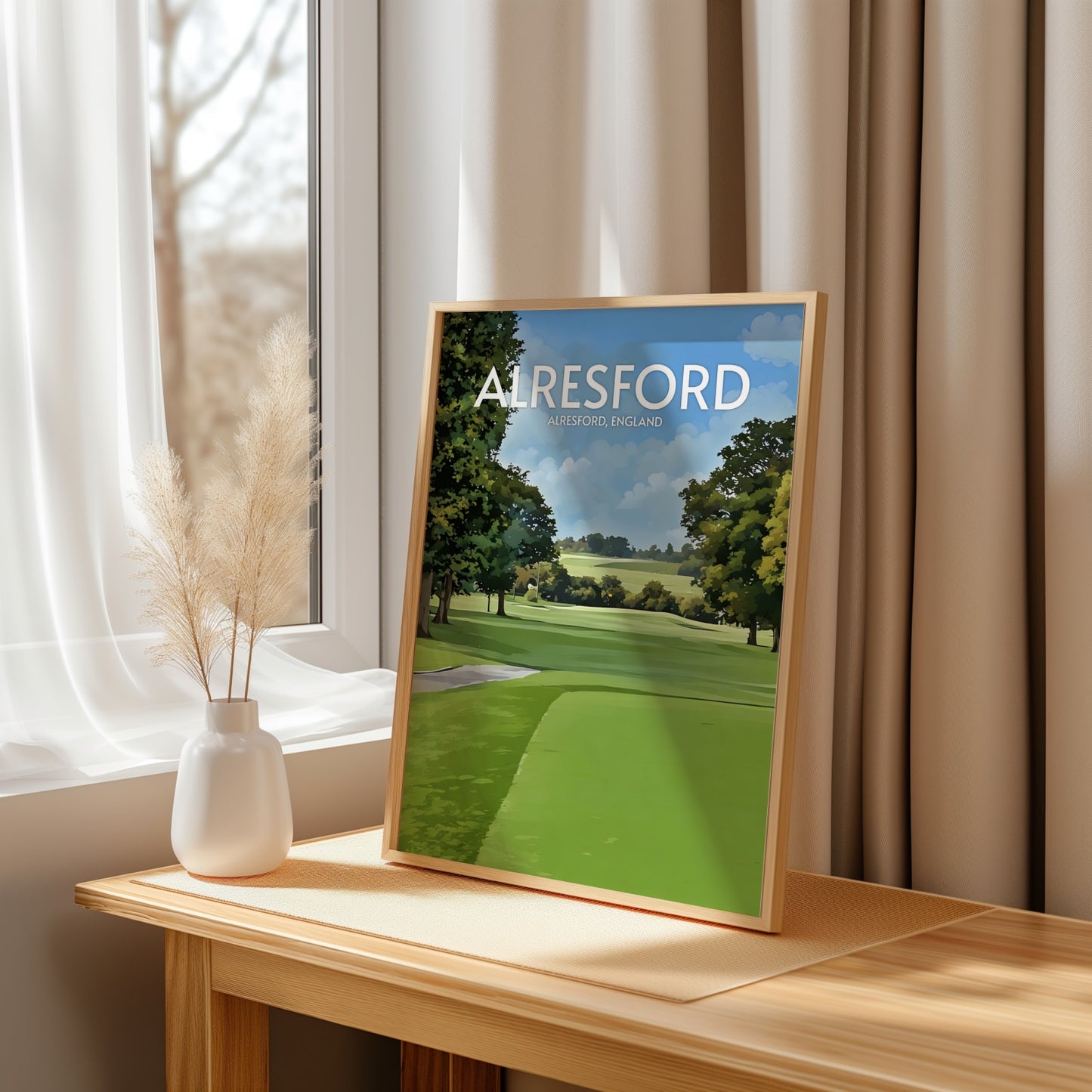 Alresford Golf Course Print