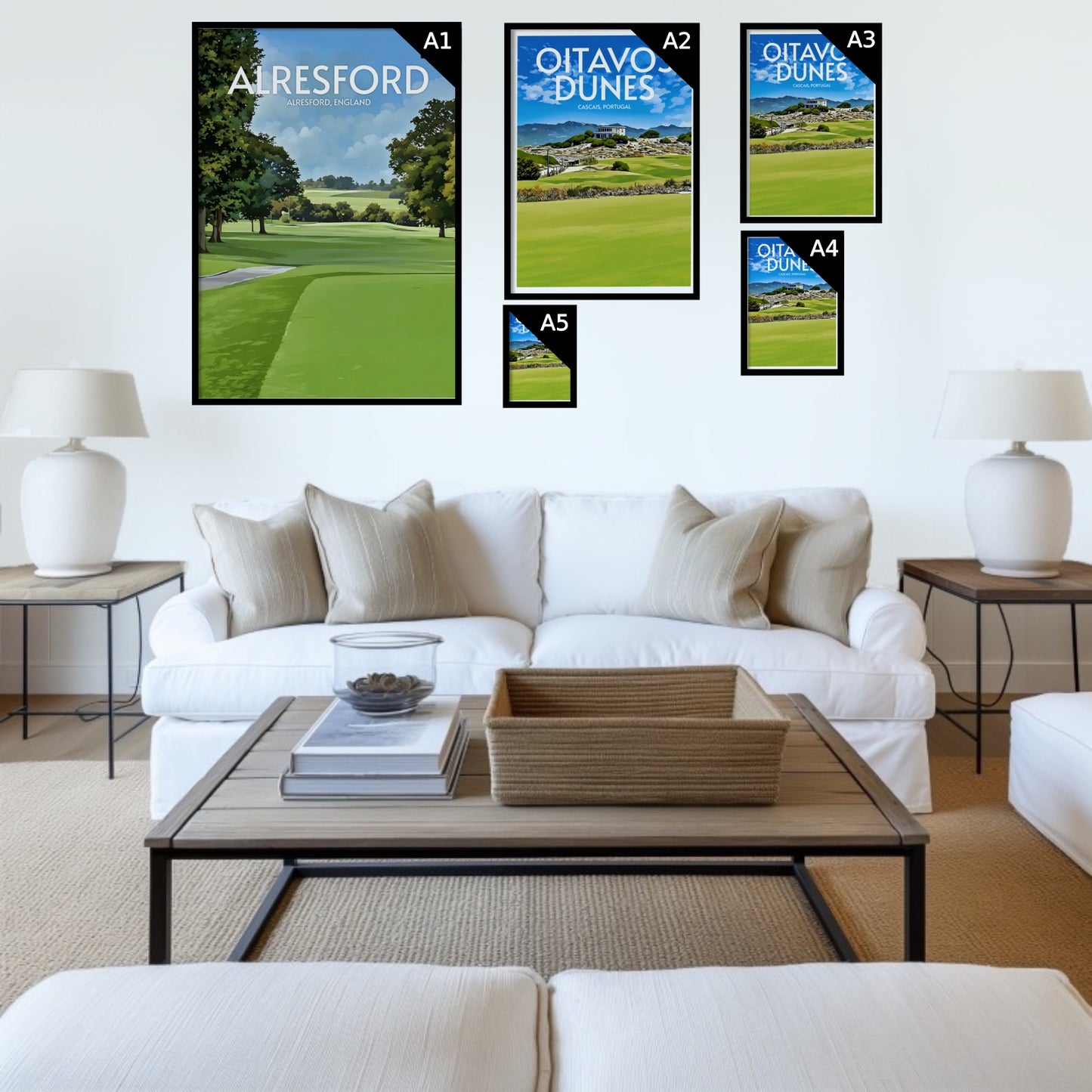 Alresford Golf Course Print