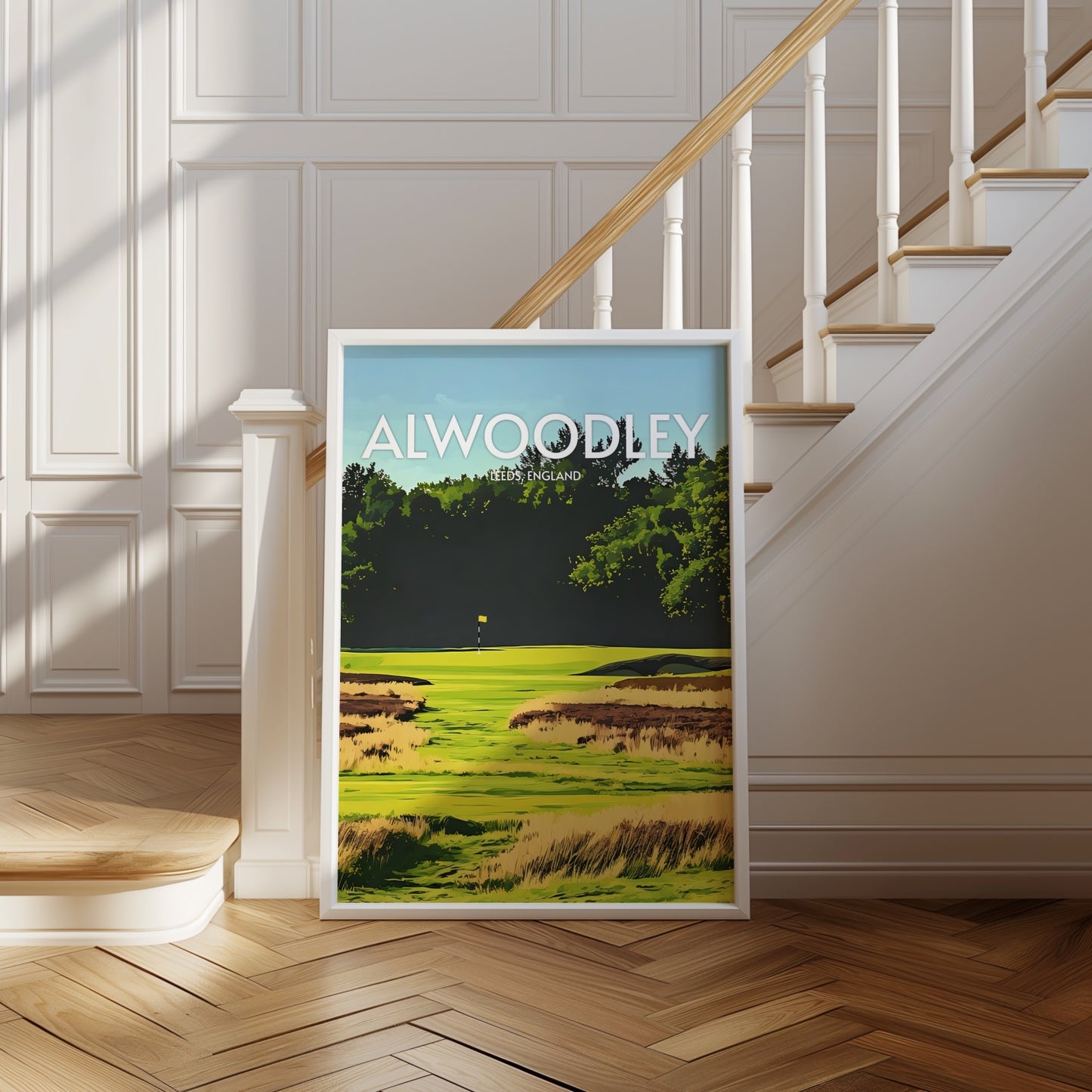Alwoodley Golf Course Print