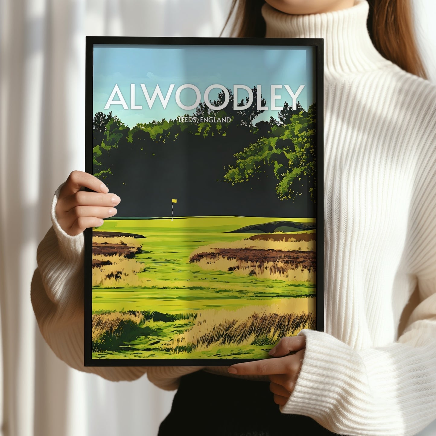 Alwoodley Golf Course Print