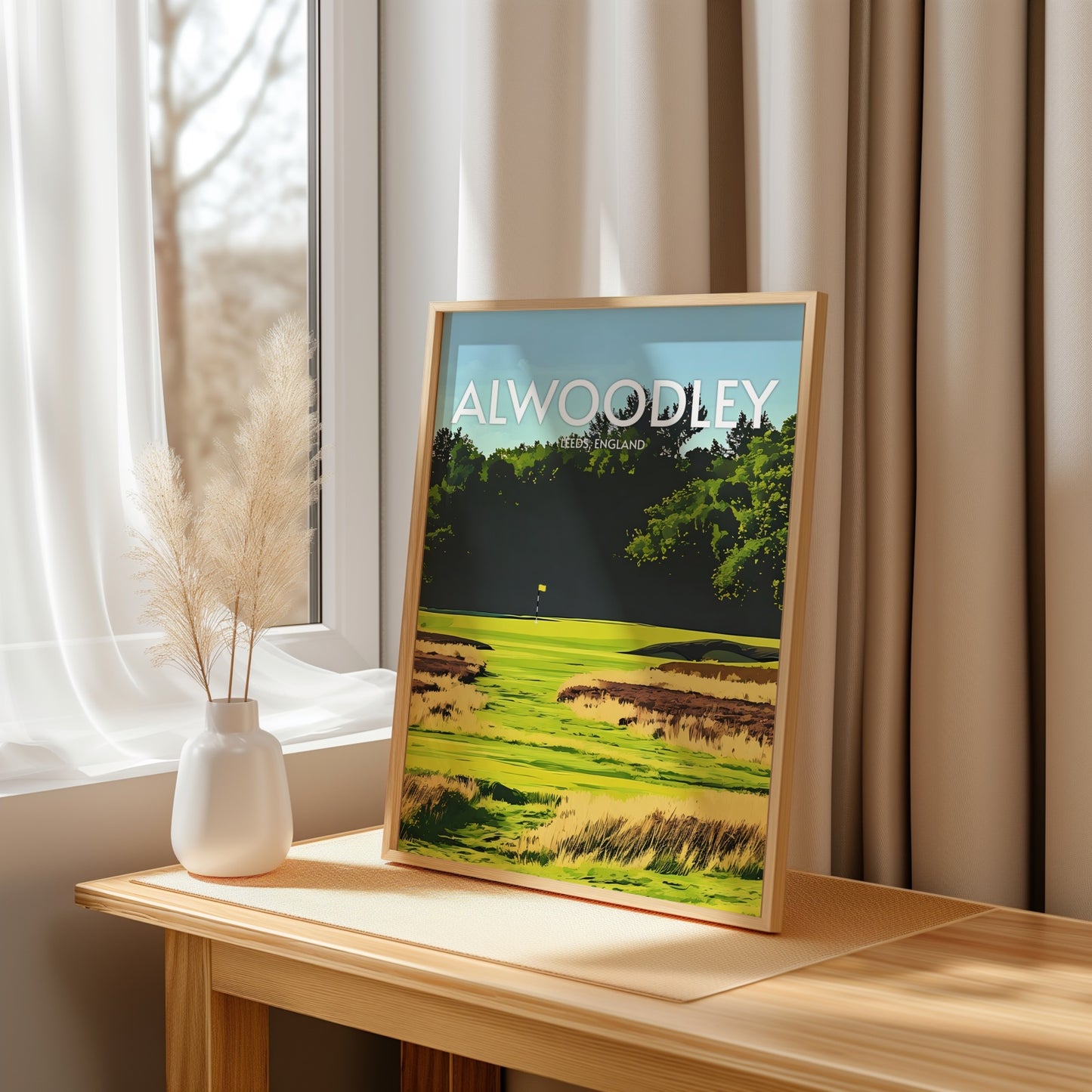 Alwoodley Golf Course Print